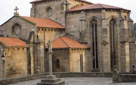 Historical Betanzos town in Galicia