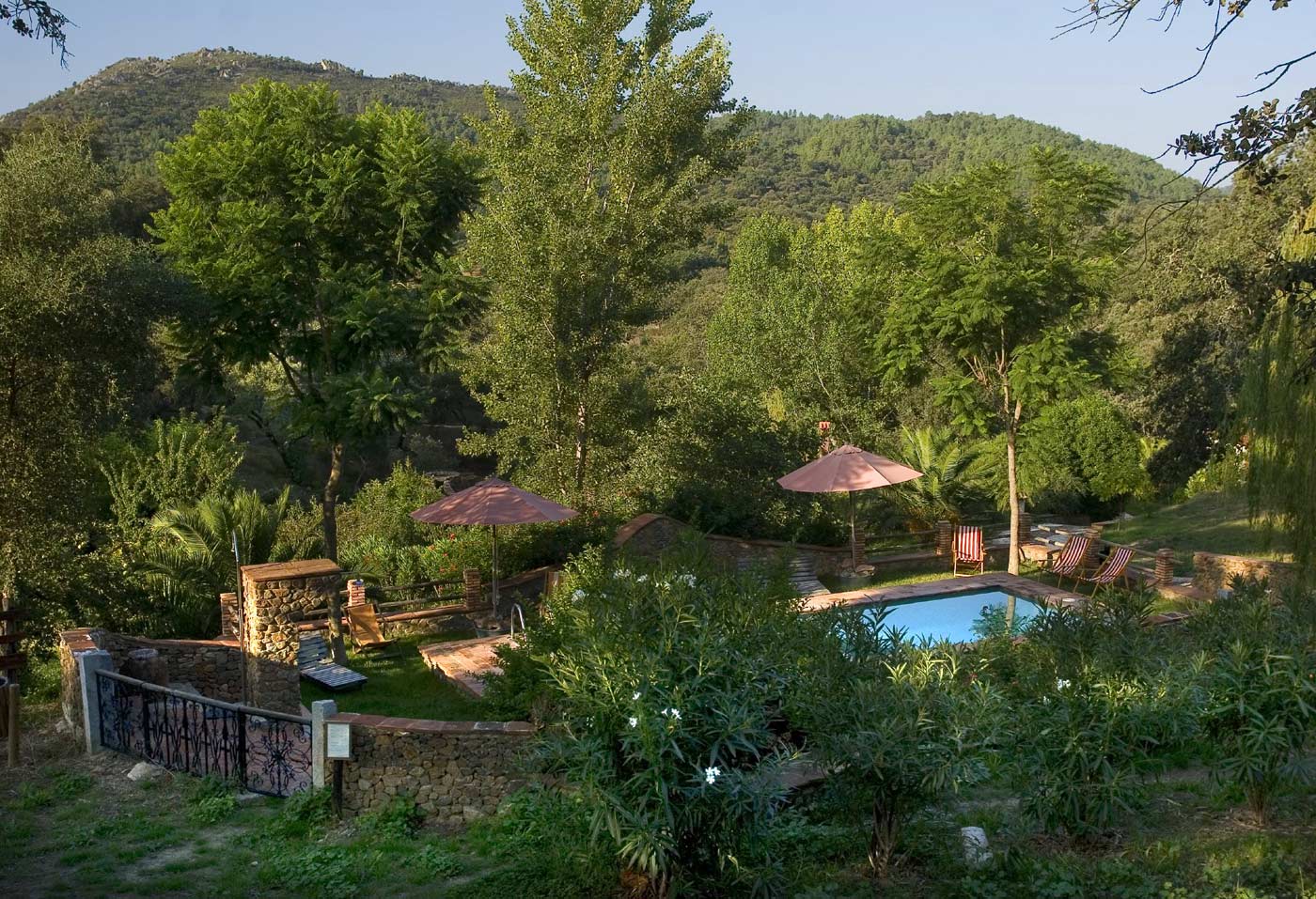 Zona de piscina