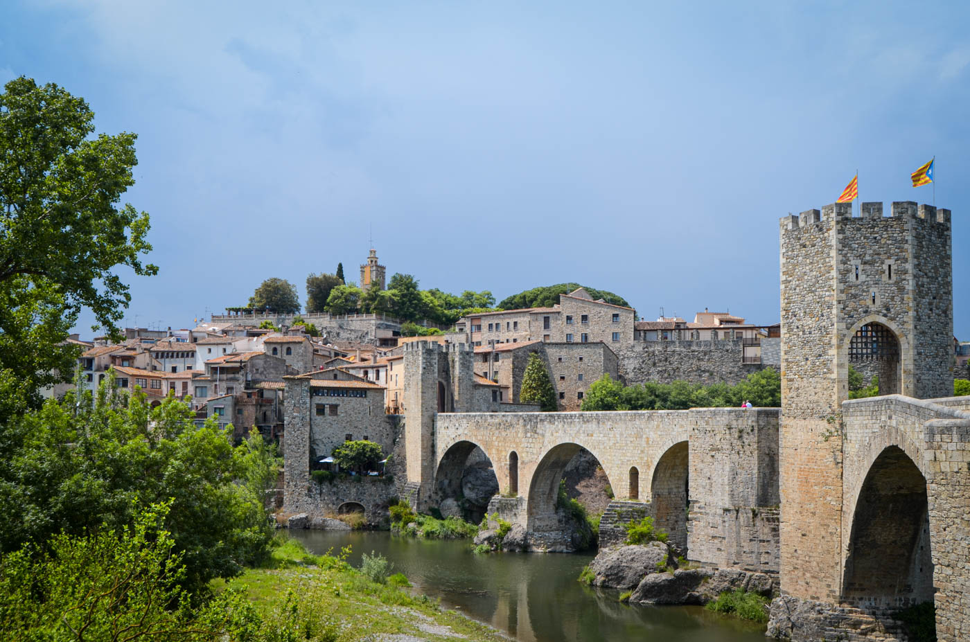 Stunning medieval villages are a short drive away