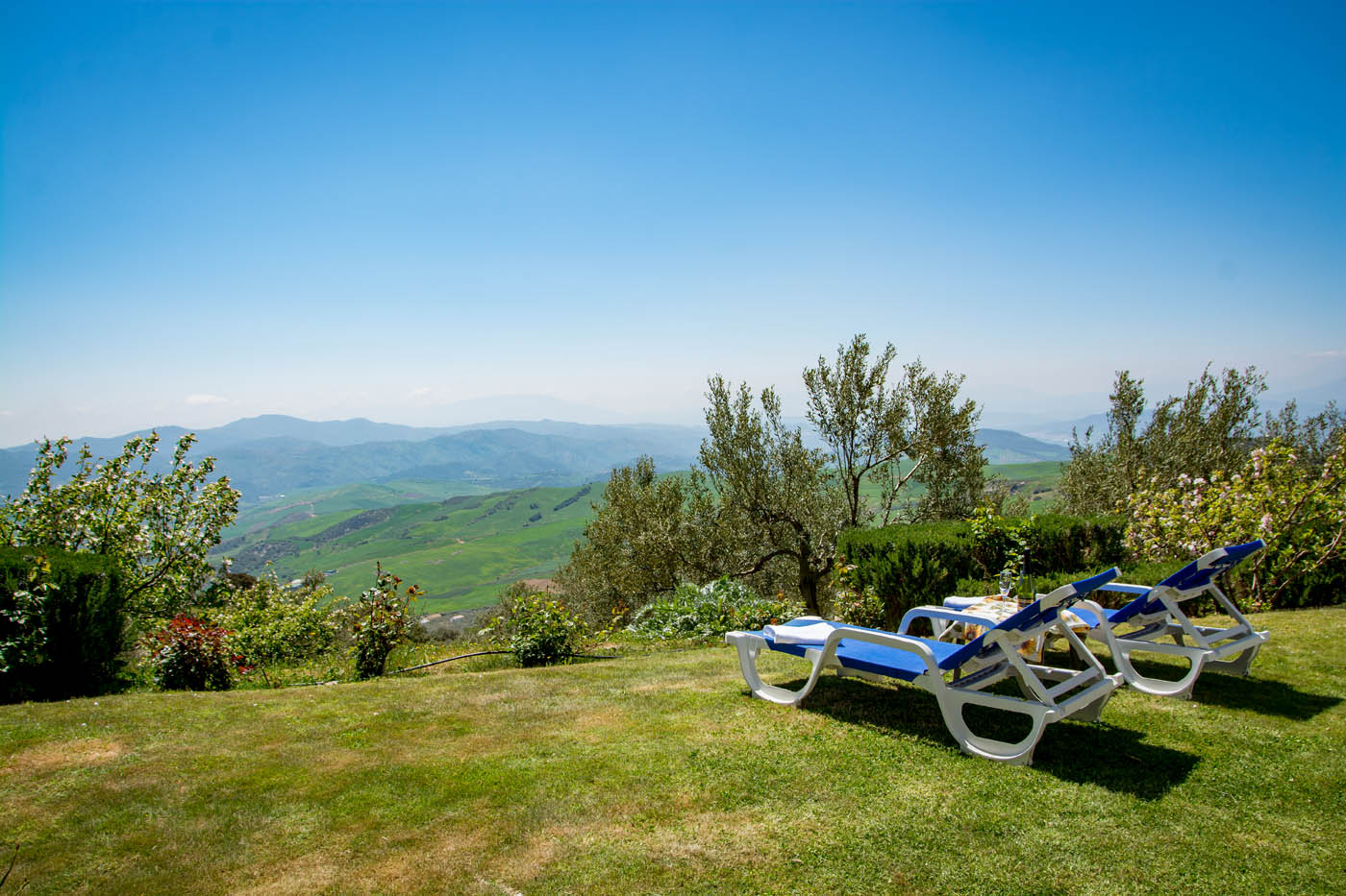 Amazing views onto the Guadalhorce valley