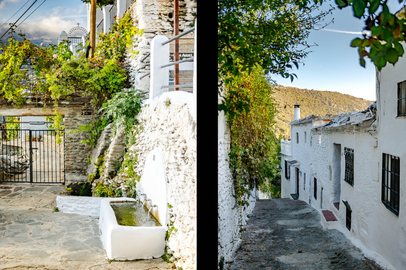 Se encuentra en los viejos barrios árabes de Bubión