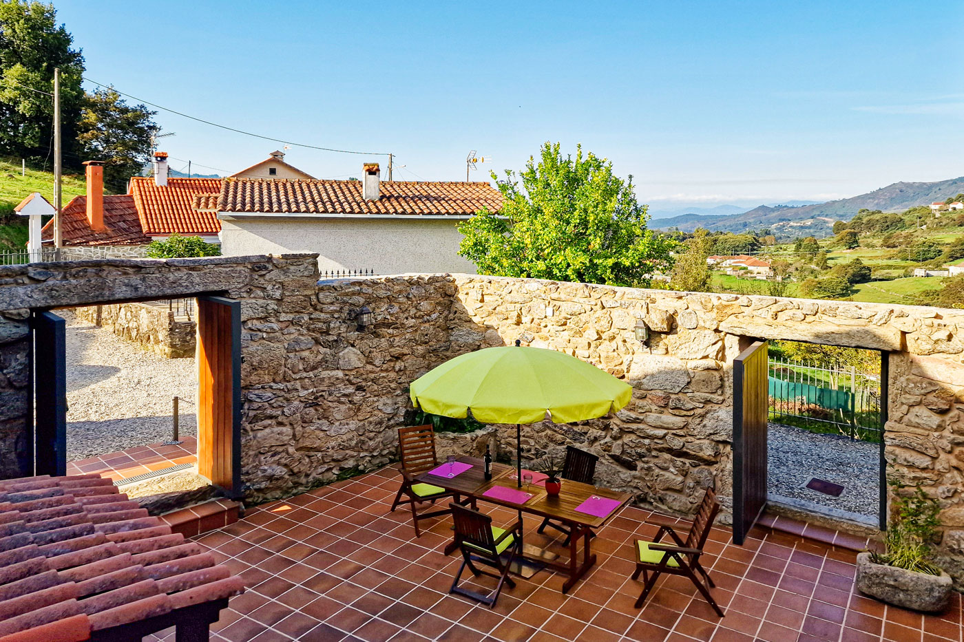 Courtyard and entrance