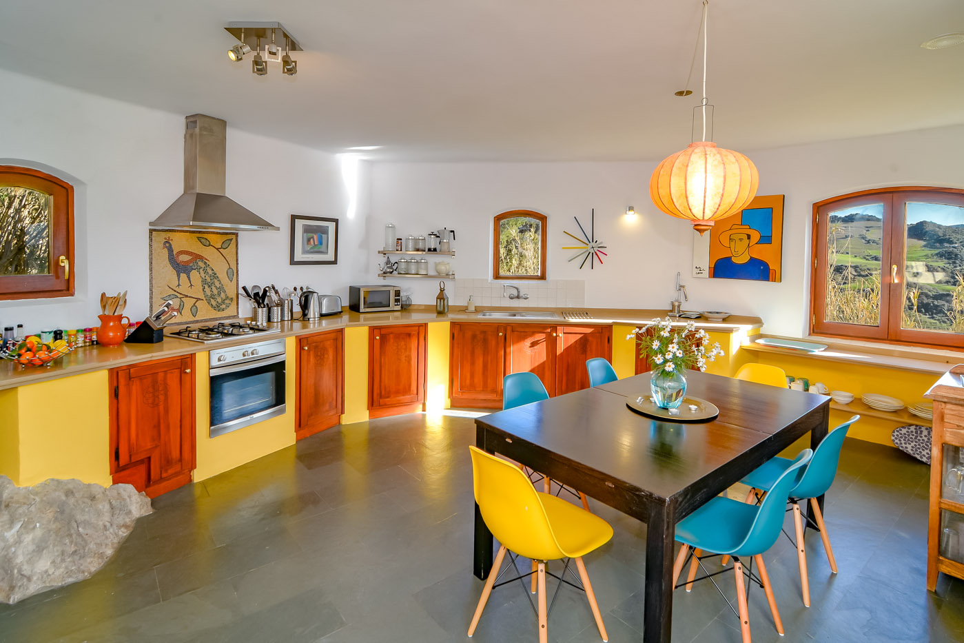 Kitchen and diner table