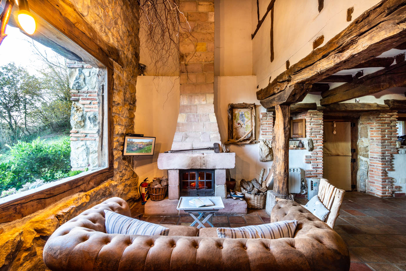 Sala de estar con capacidad para 3 personas