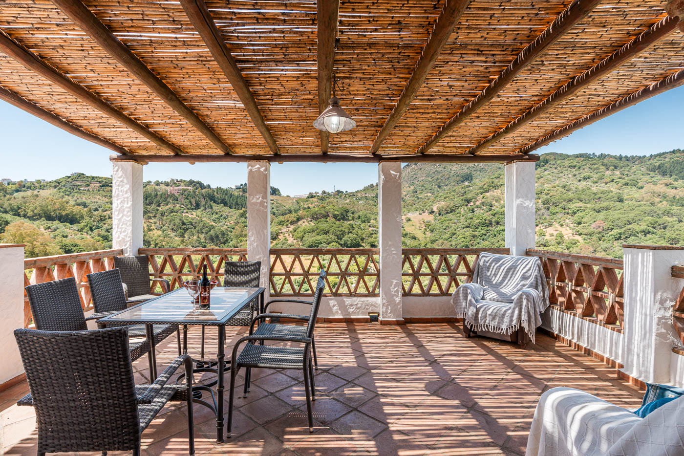 Zonas al aire libre con vistas fabulosas