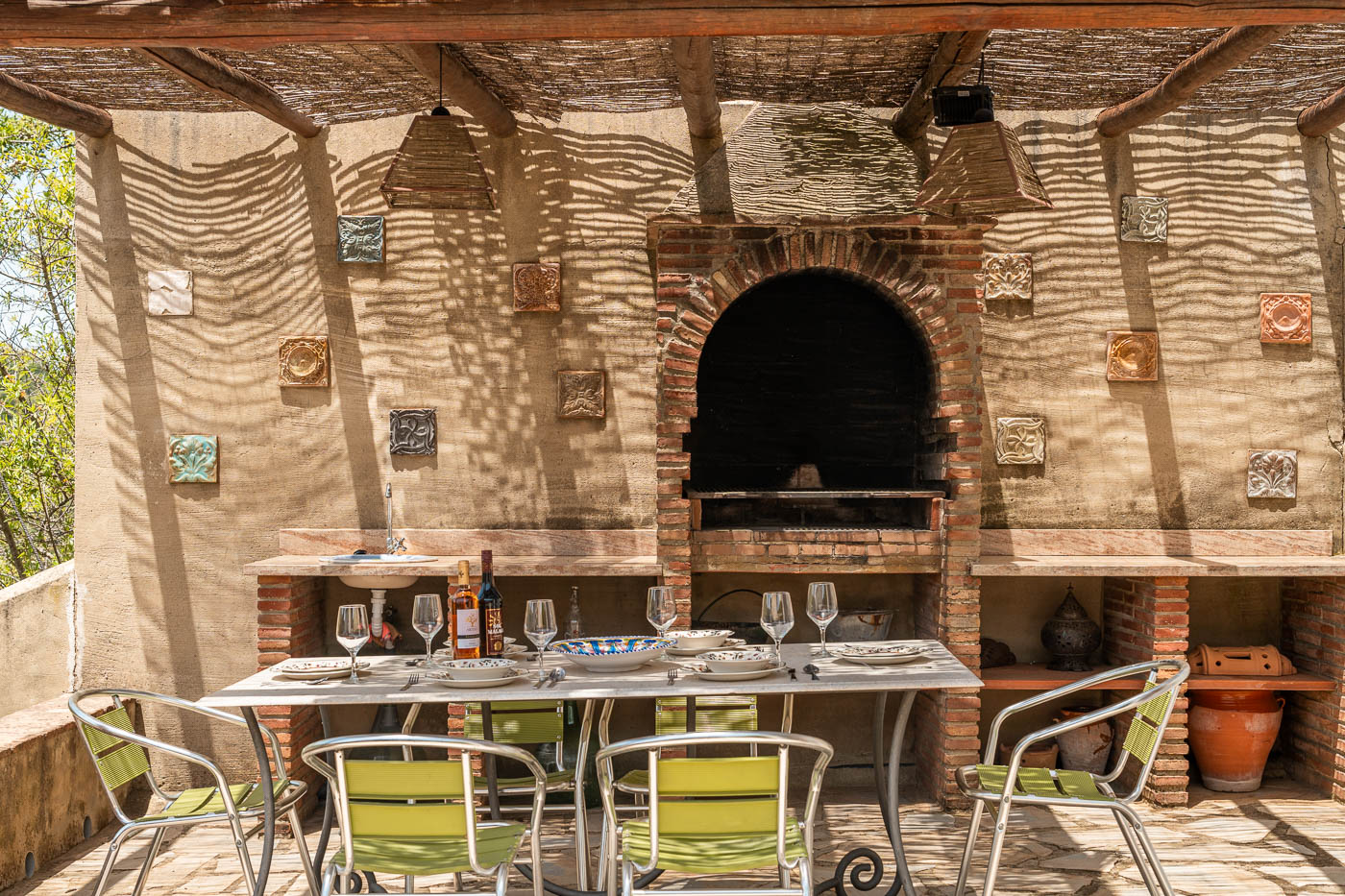 Terraza con barbacoa y vistas (planta superior)