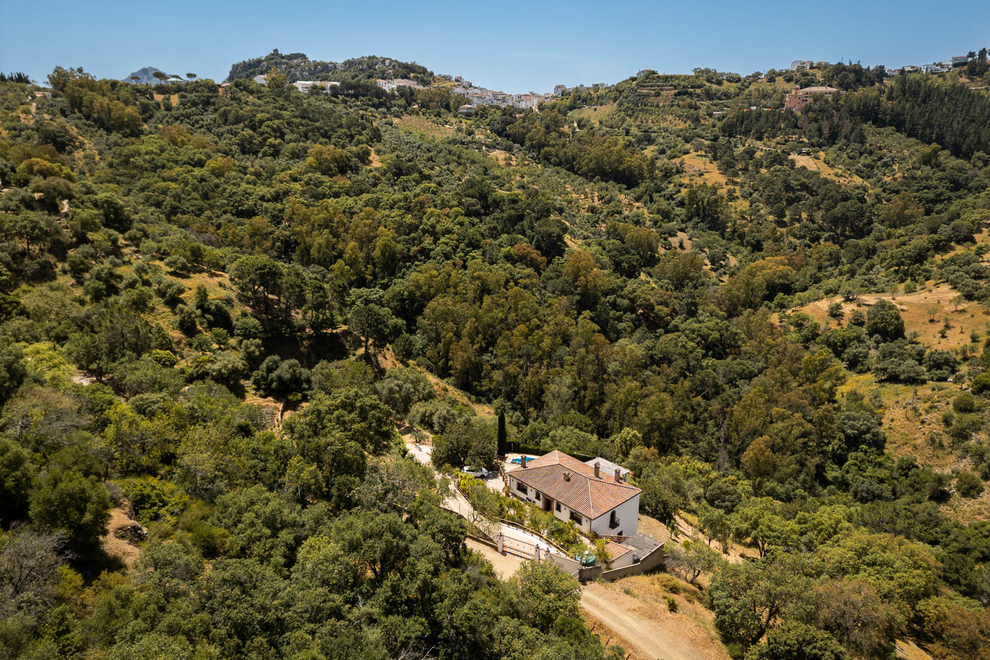 Gaucin está a una paseo de la casa