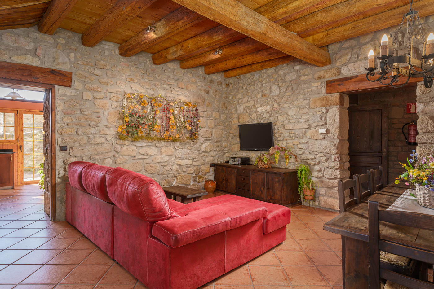 Salón planta baja, espacio tipo apartamento (2 dormitorios) 