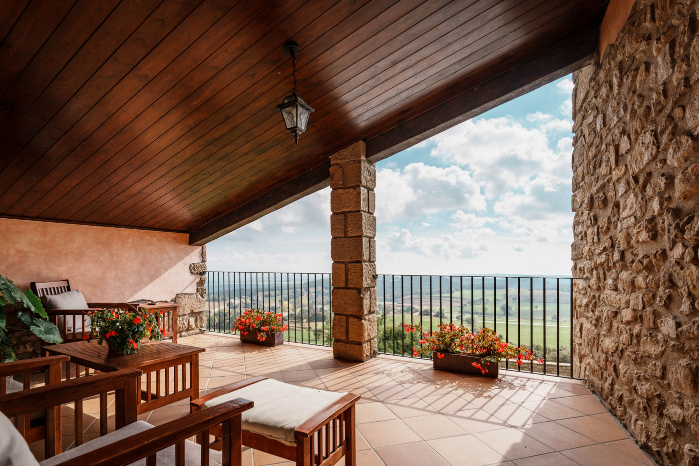 Terraza de la planta superior