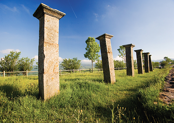 Romanic remainings of Juliobriga