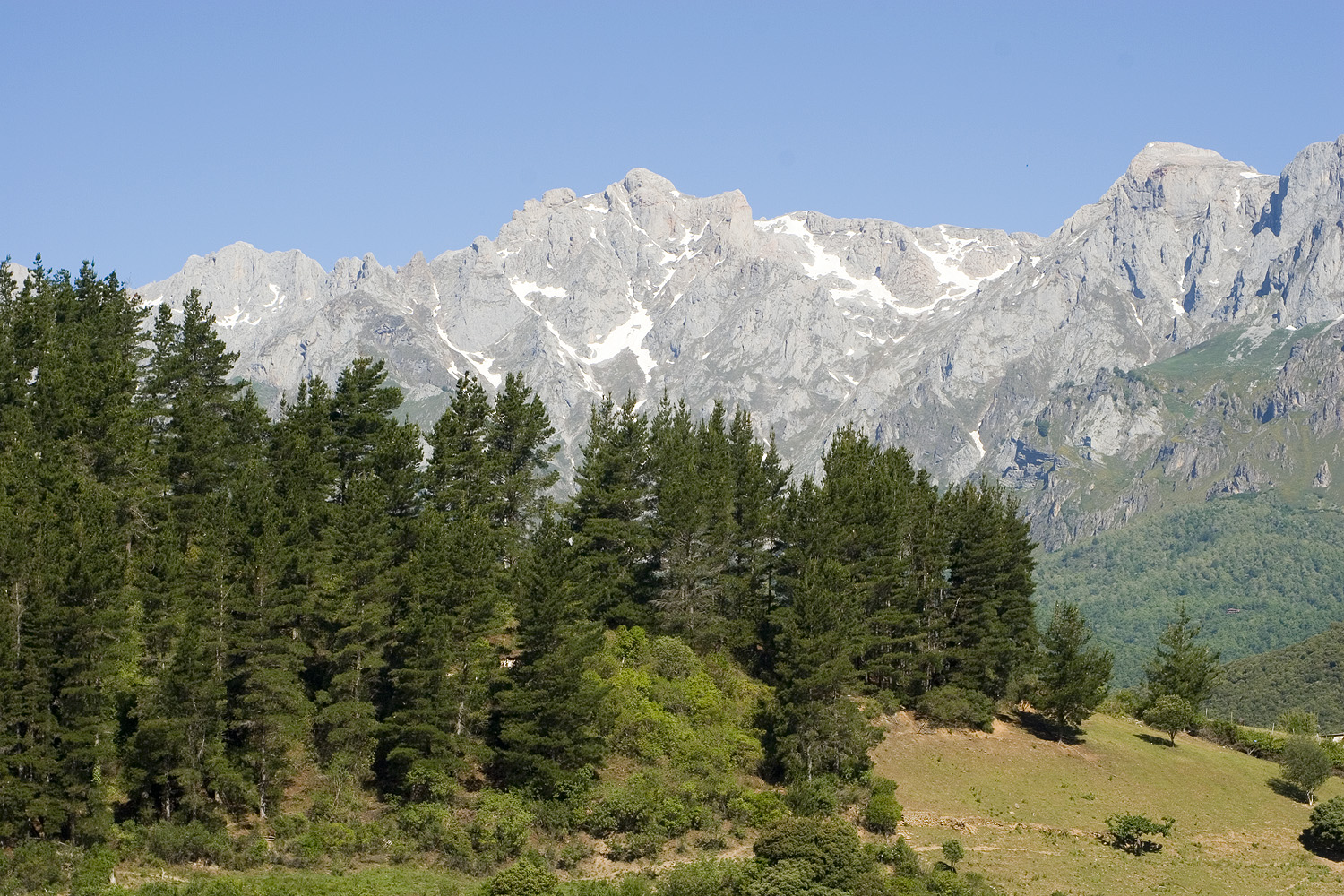 Picos views from Liebana valleys