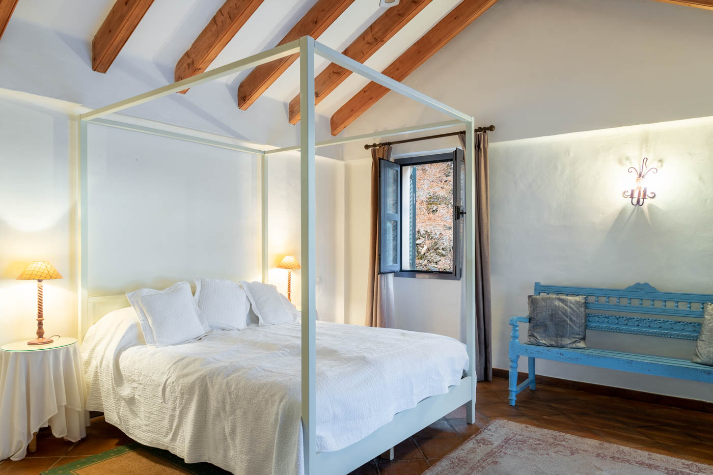 Bedroom 1 is double bedded