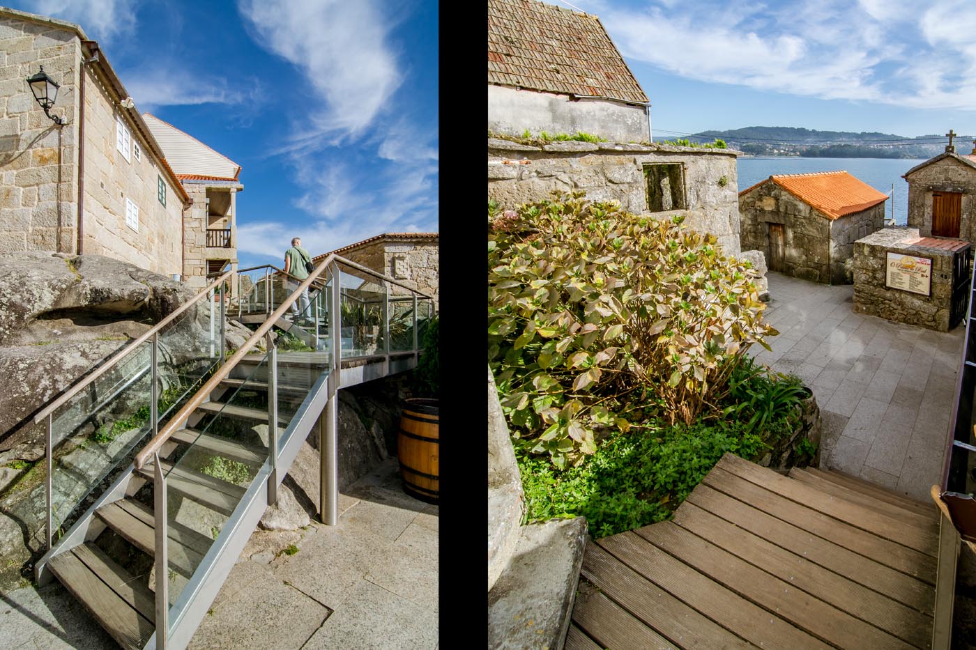 Walking from car park to your cottage