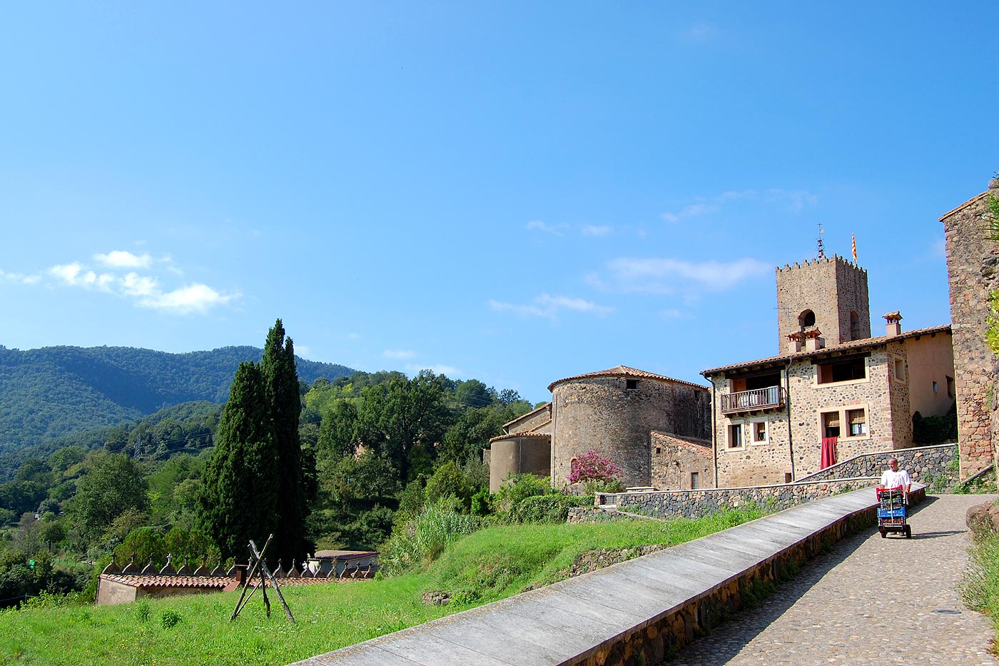 Village in La Garrotxa, Catalonia