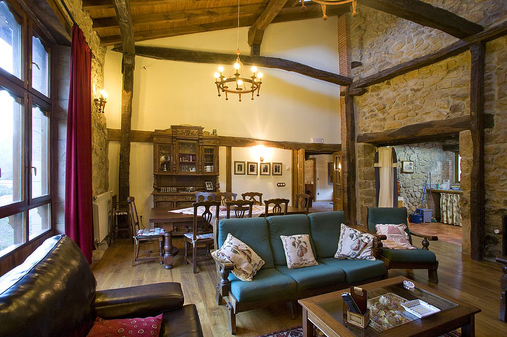 Sala de estar abierta