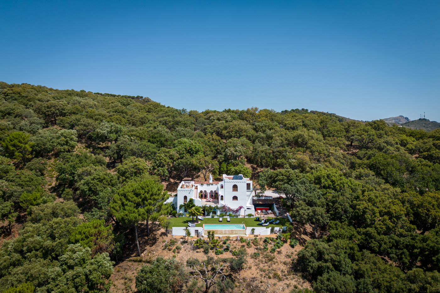 Tu villa privada rodeada de 10 hectáreas de bosque