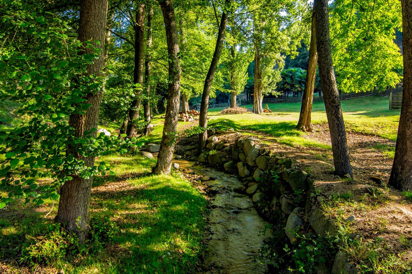 The river although small is not known to dry out