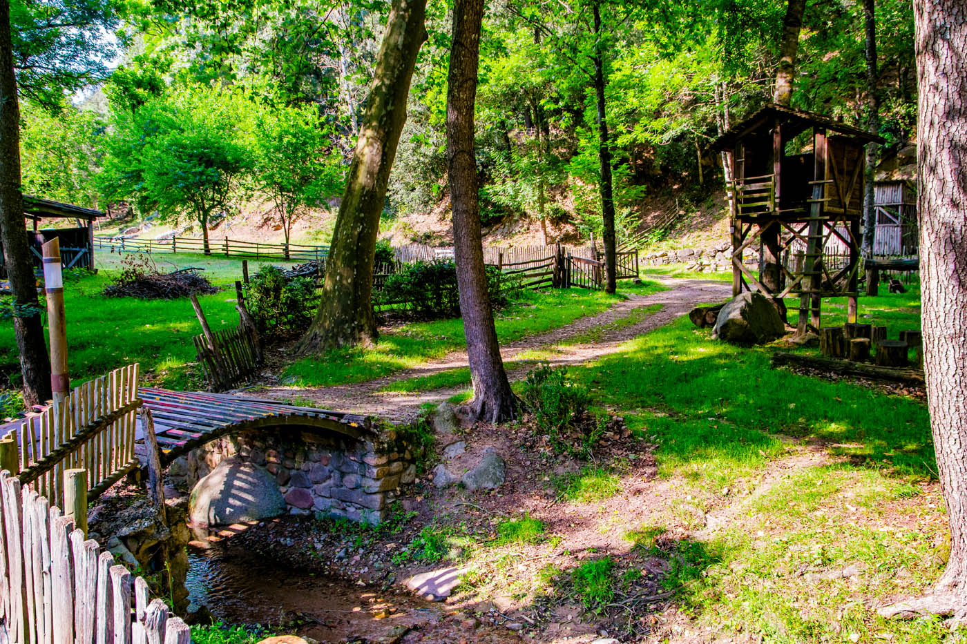 Area for children to play