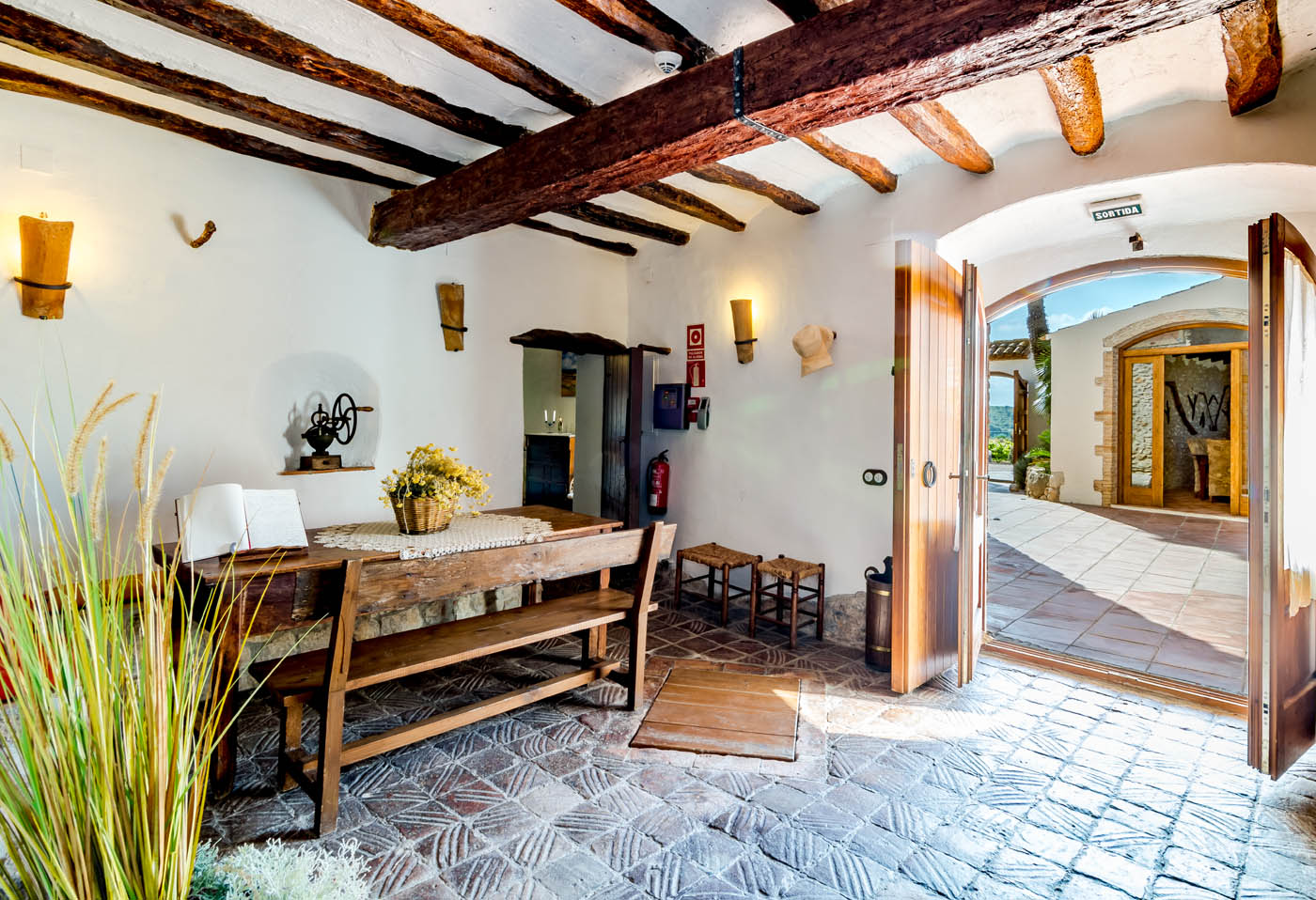 Entrando en tu casa vacacional del siglo XV