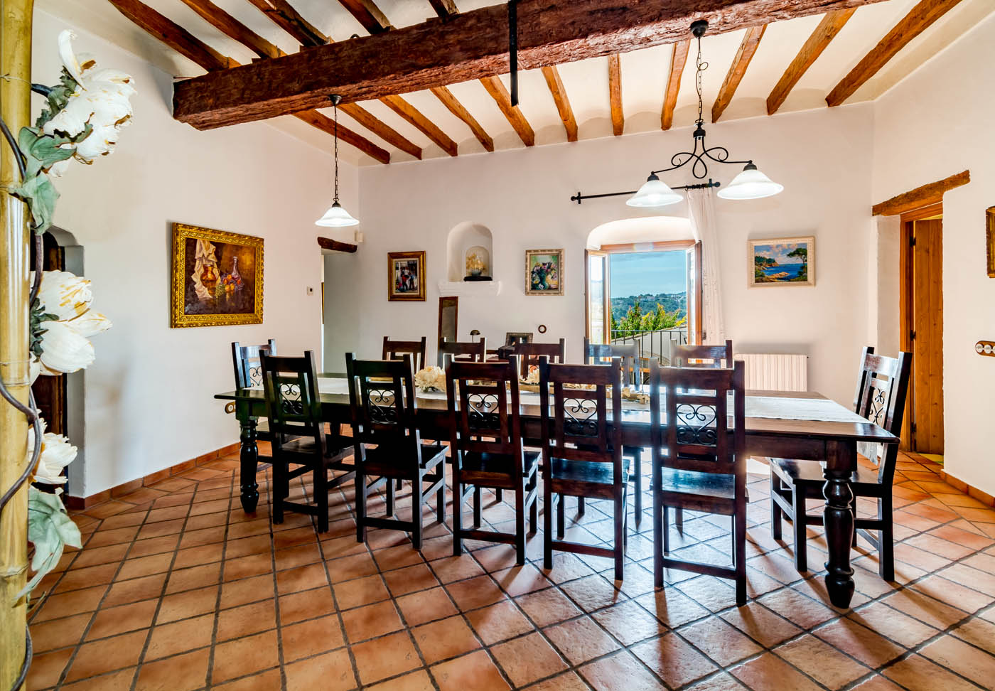 Comedor en el primer piso