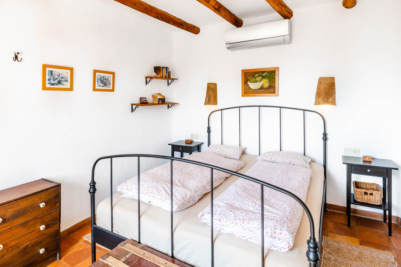 Comfortable mattresses and quality bedding too