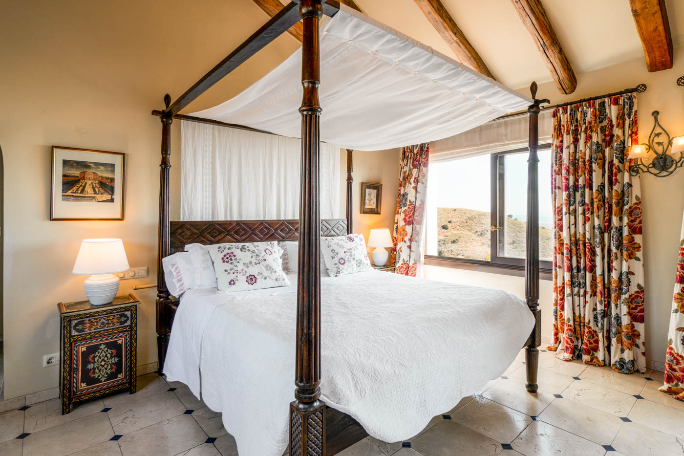 Excellent views from windows on both sides