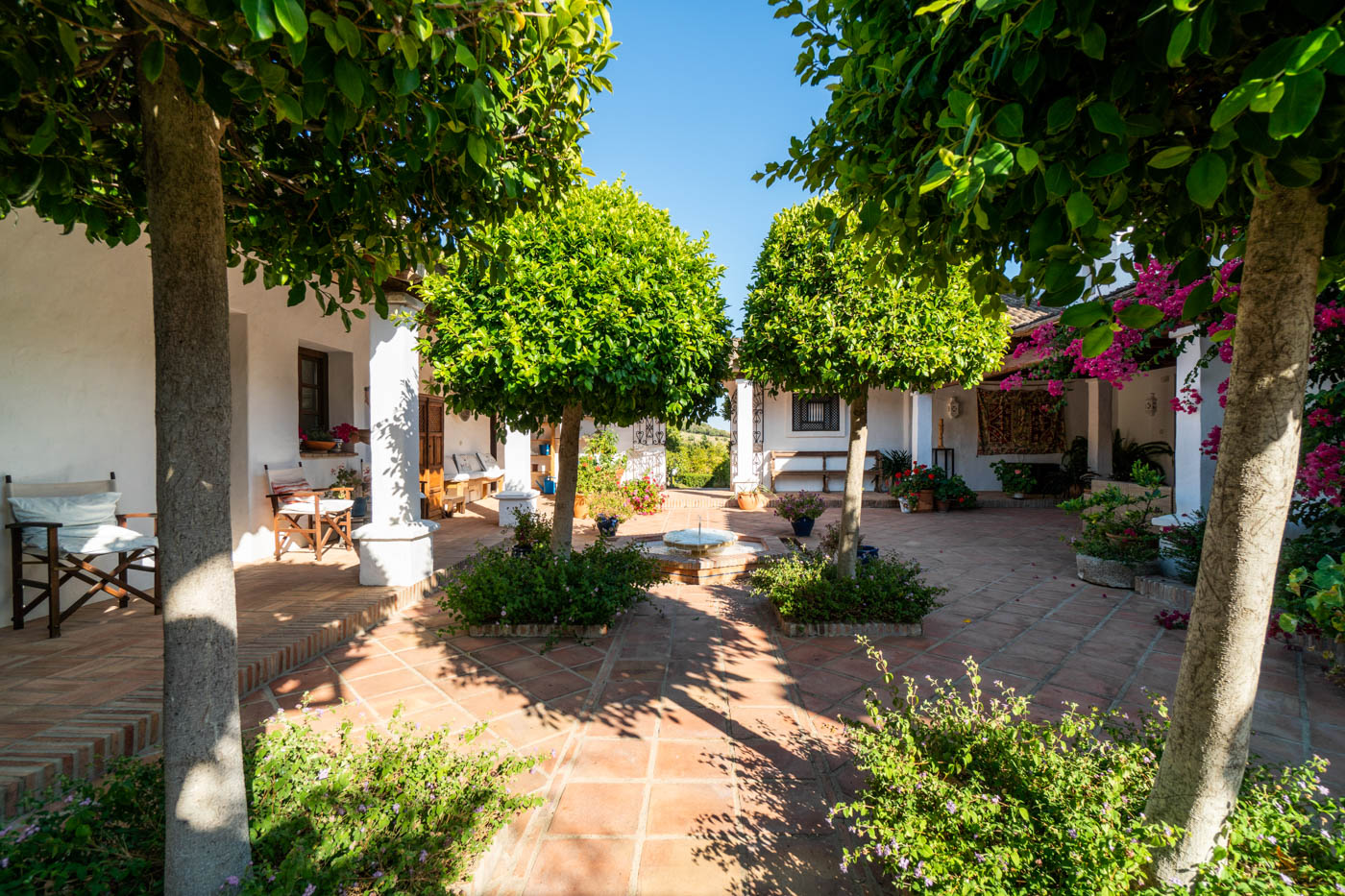 We love this courtyard