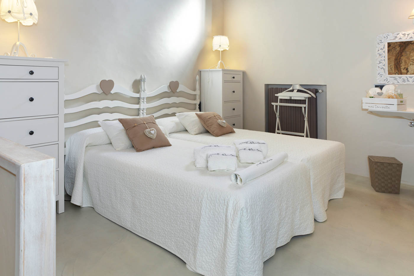 Suite Capelleta (on ground floor): twin bedded room (can be double bedded)