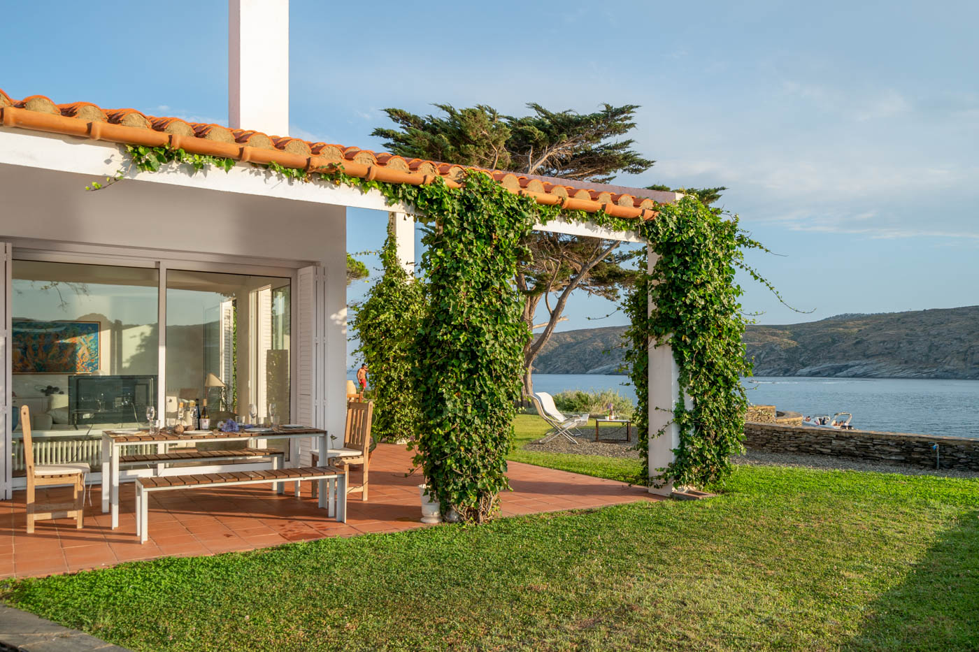 Private gardens and views