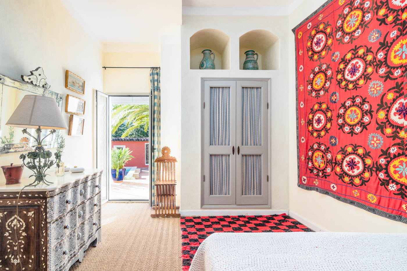 Apartment: double bedded room with en suite facilities