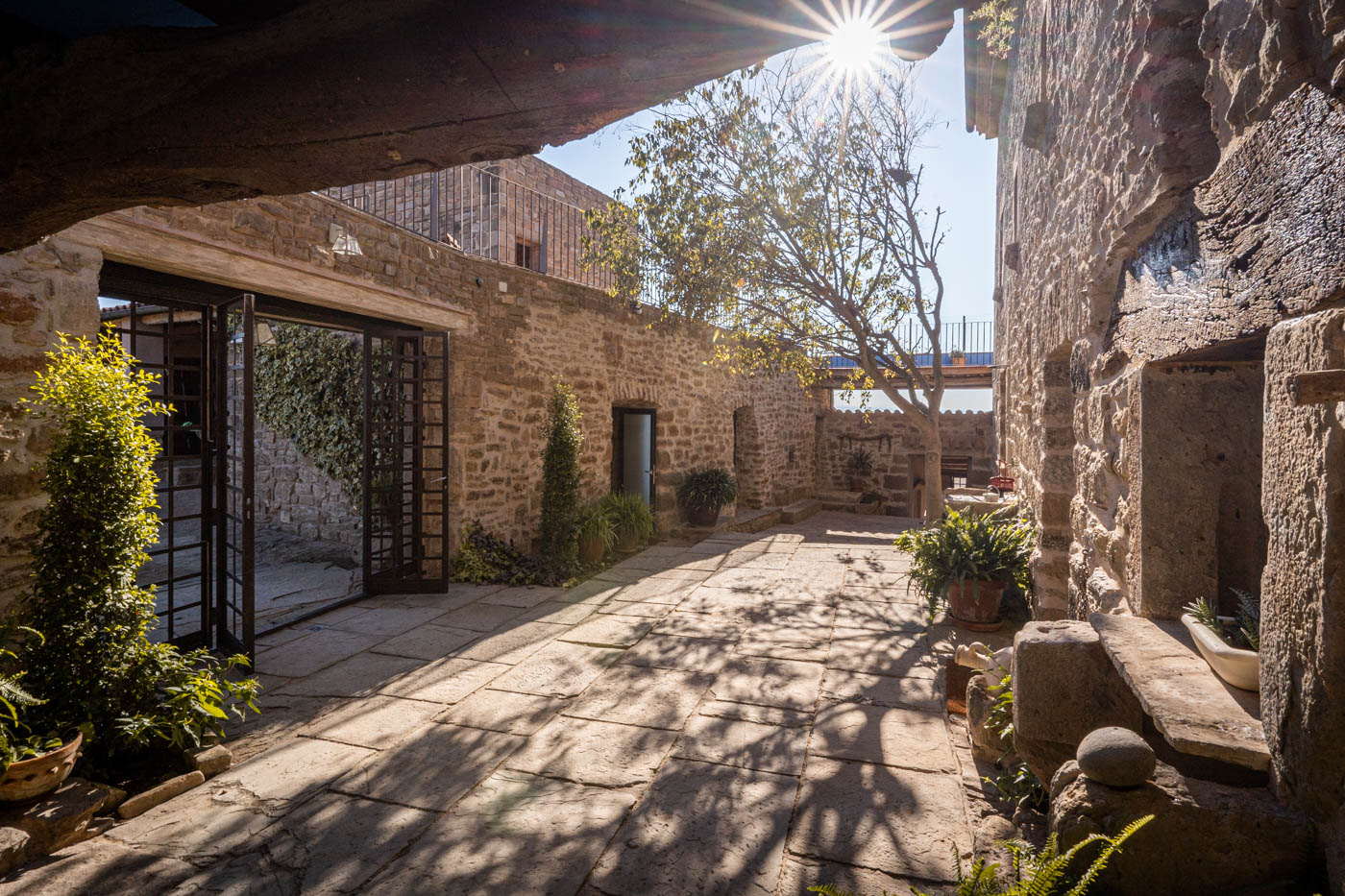 Patio con acceso directo a Habitación 1 