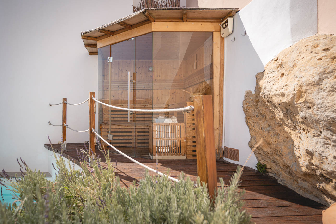 Sauna finlandesa de calor seco