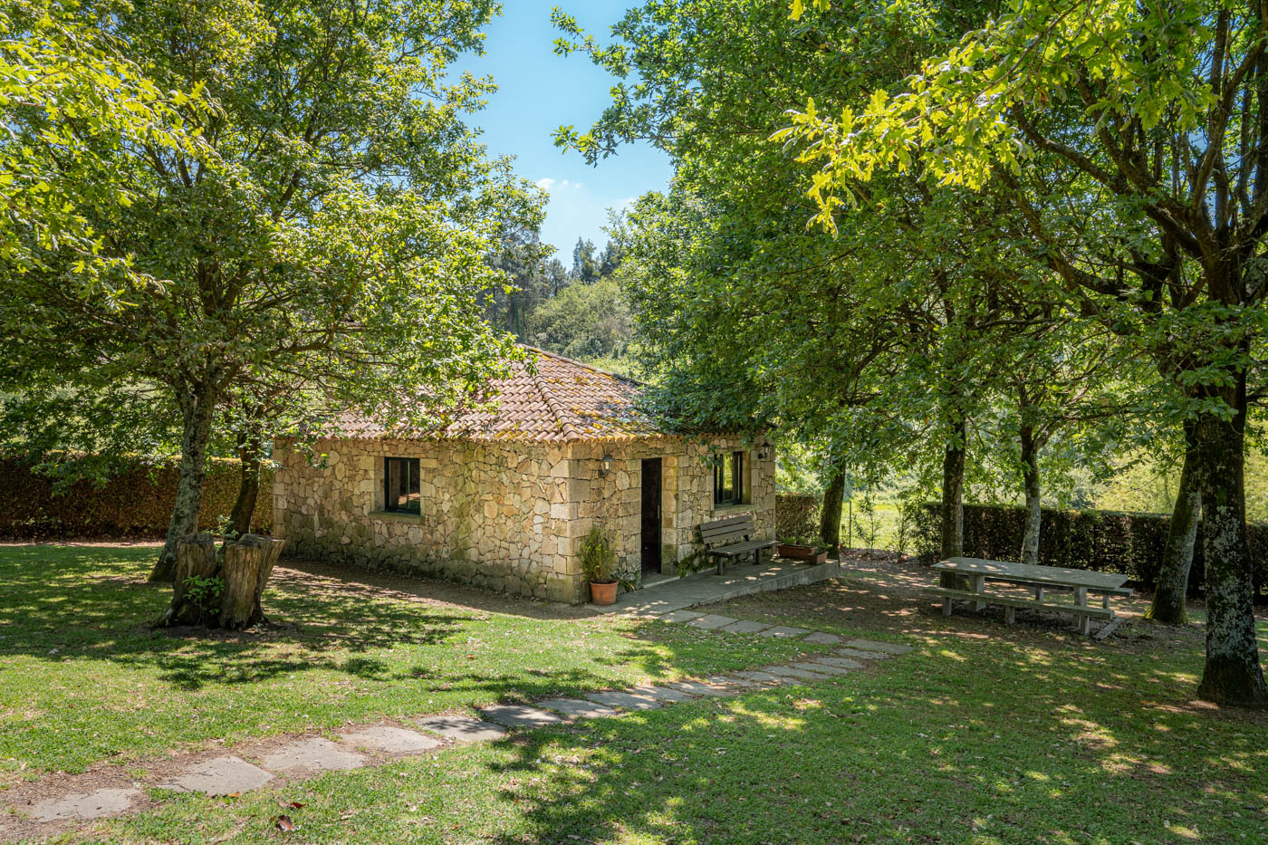El asador,con comedor, salón, aseo y barbacoa