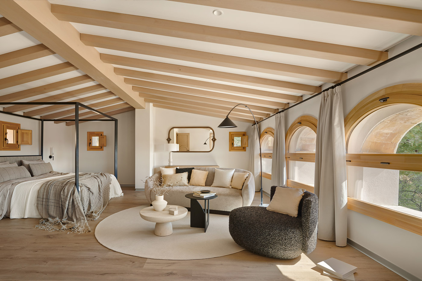 La habitación principal es espectacular