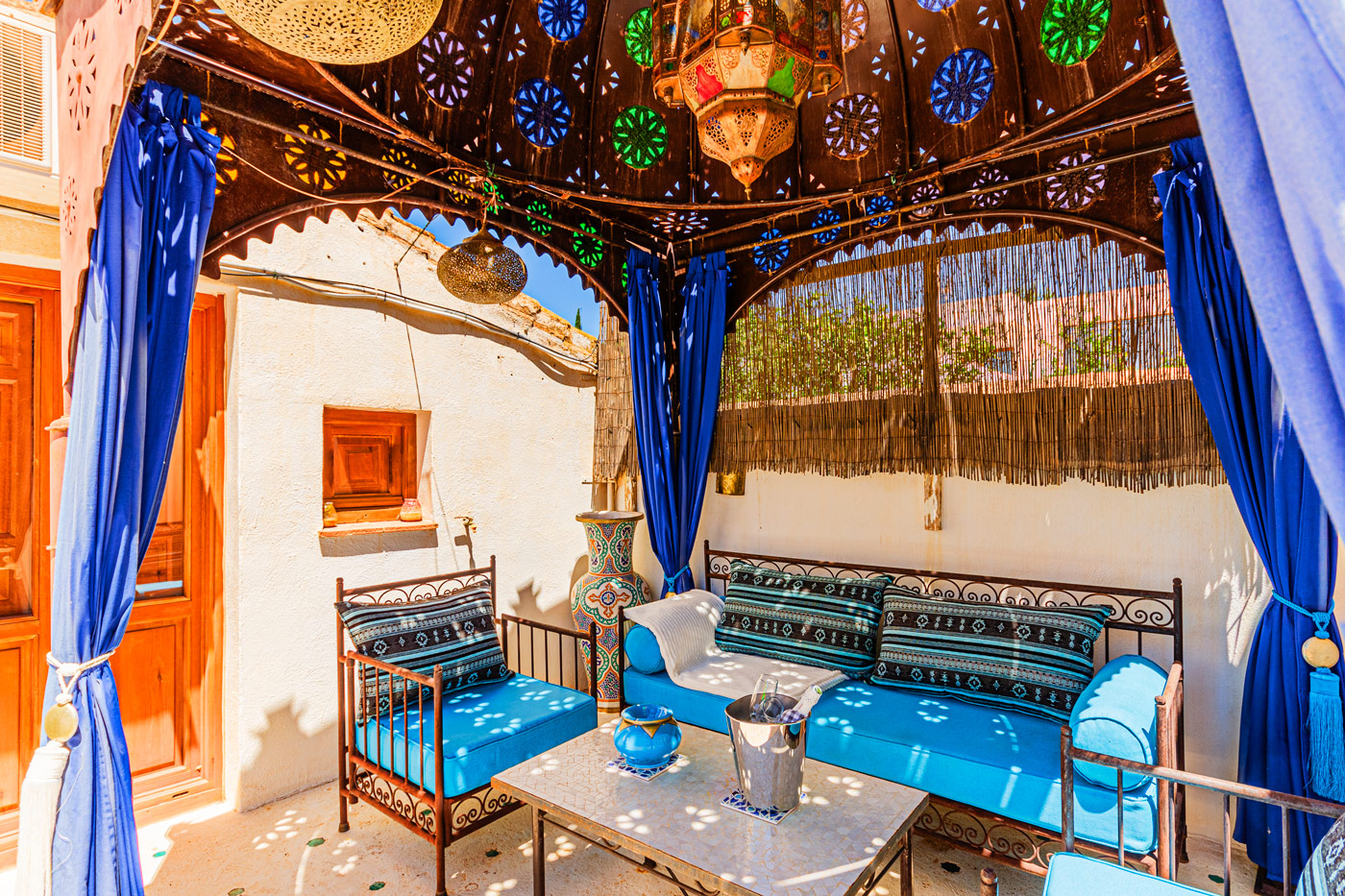 Terraza morisca en primera planta