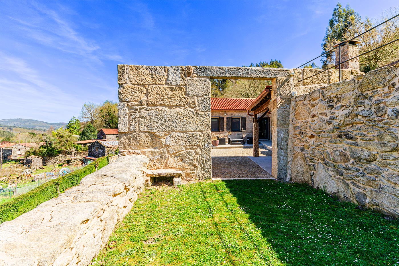 The original main door is now a feature