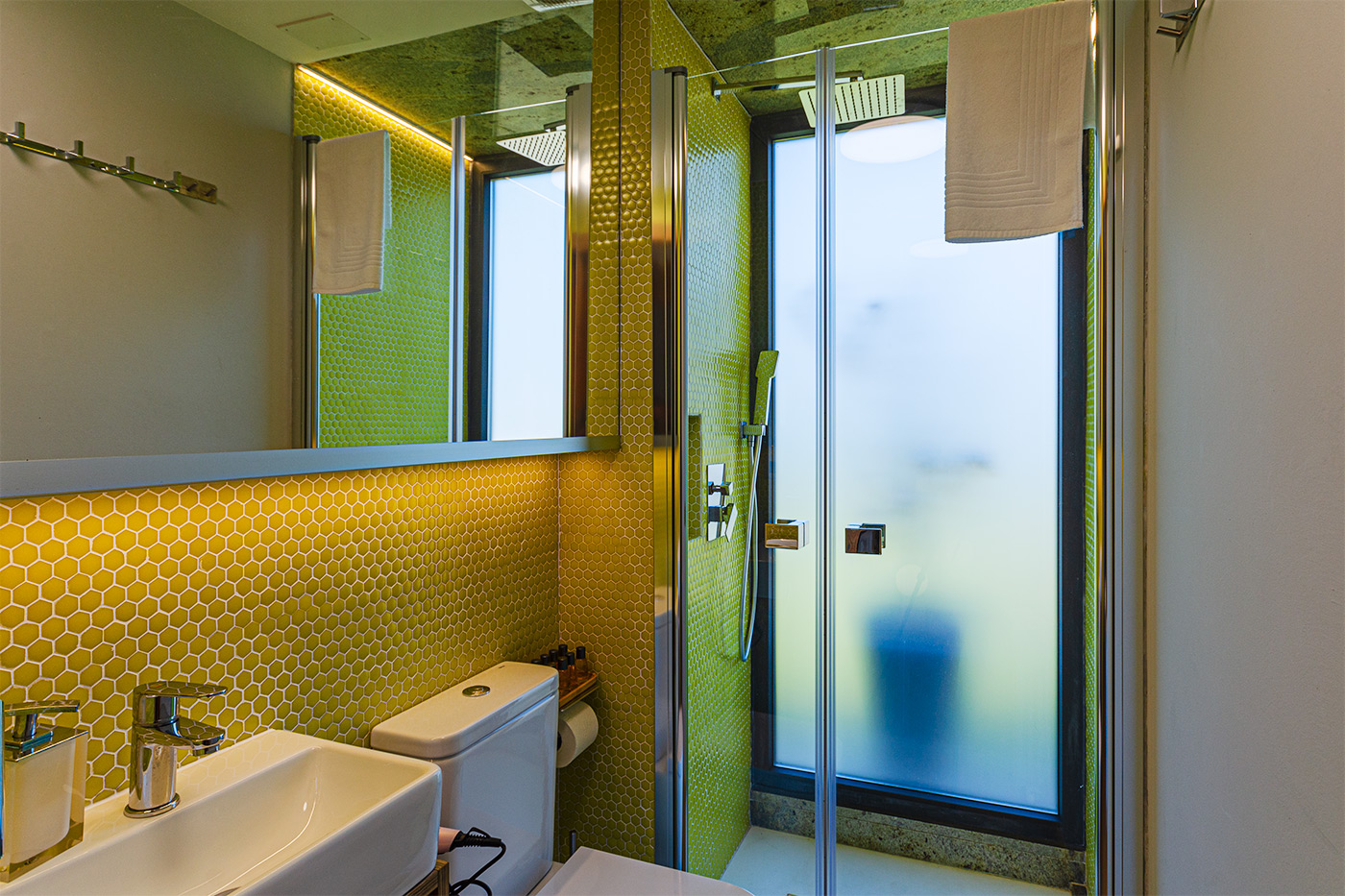 Bathroom (walk-in shower) on lower level