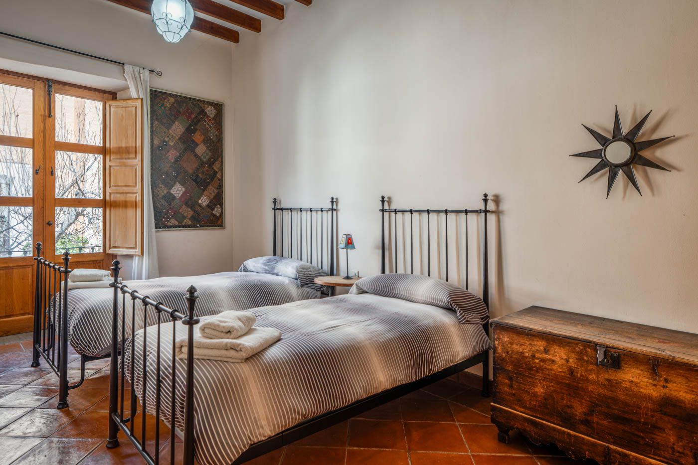 Bedroom 5 (front bedroom): twin bedded