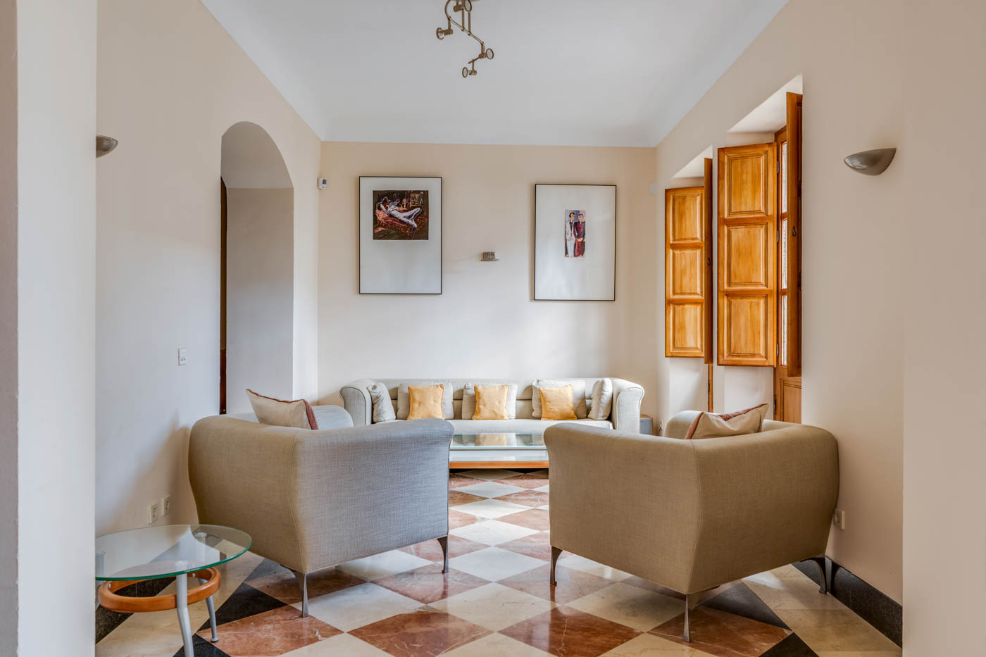 Different living areas