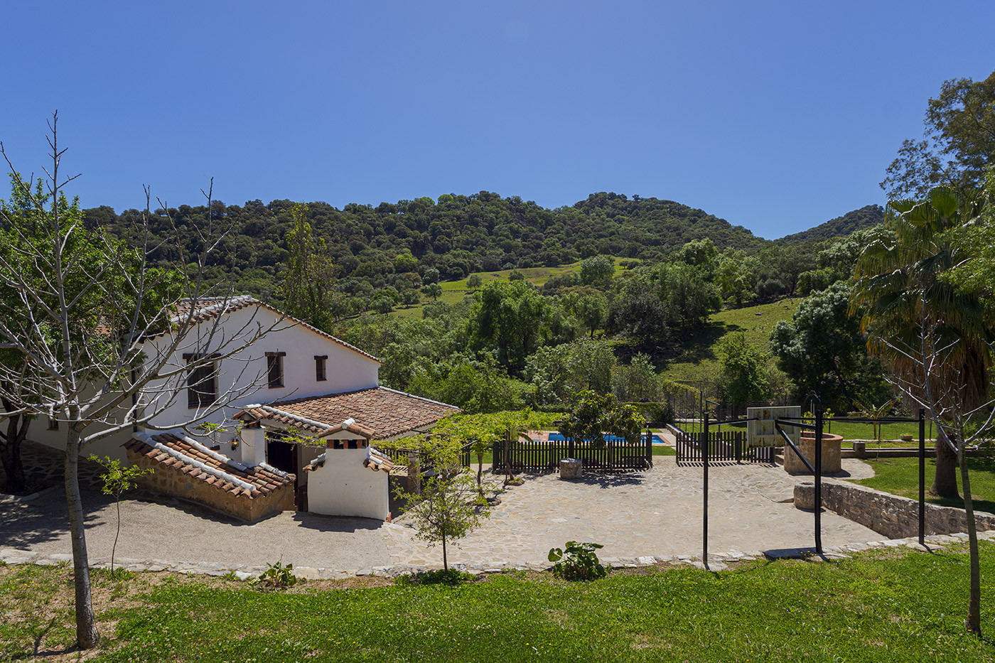 House with ample gardens