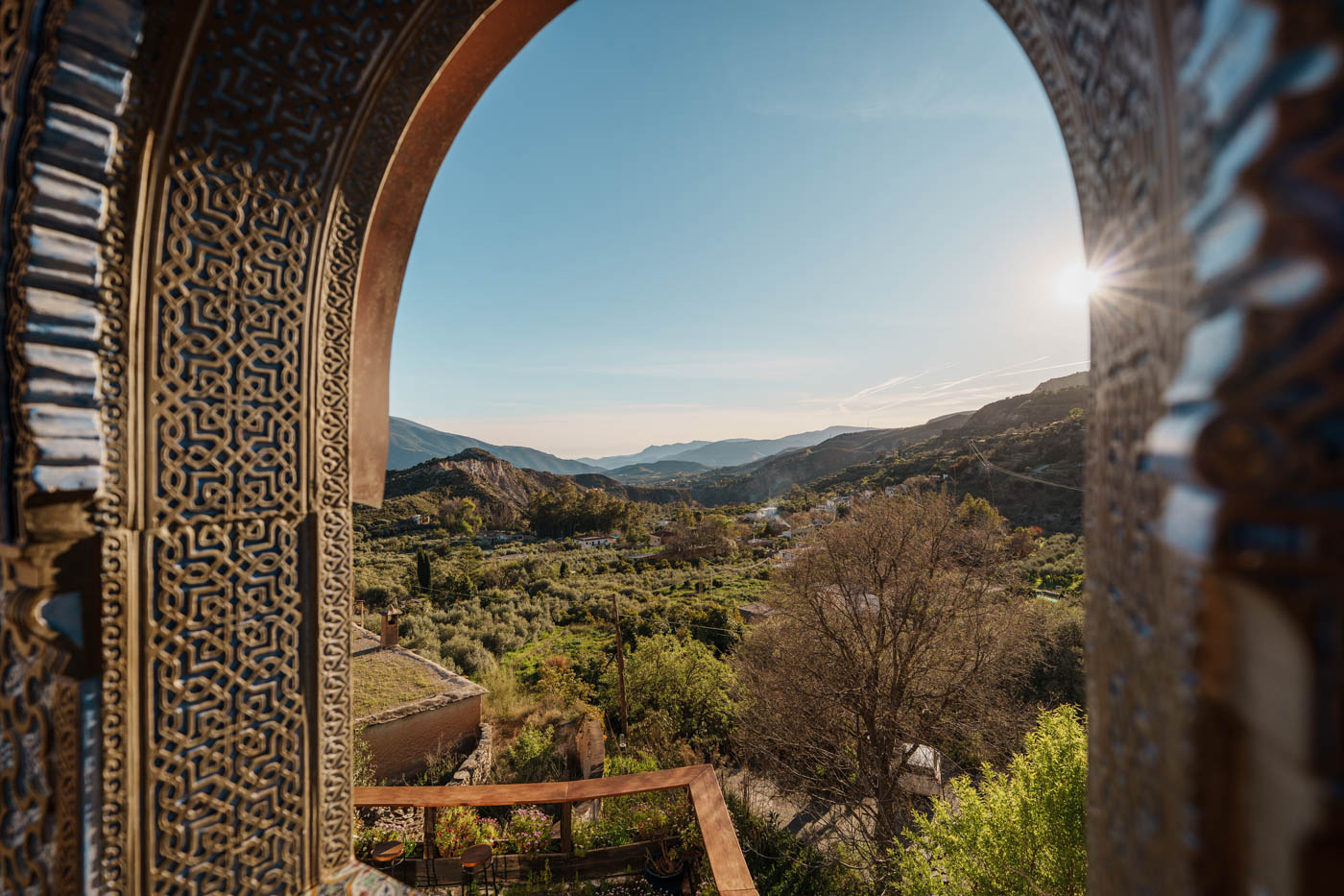 Zona de chill-out en primera planta con vistas