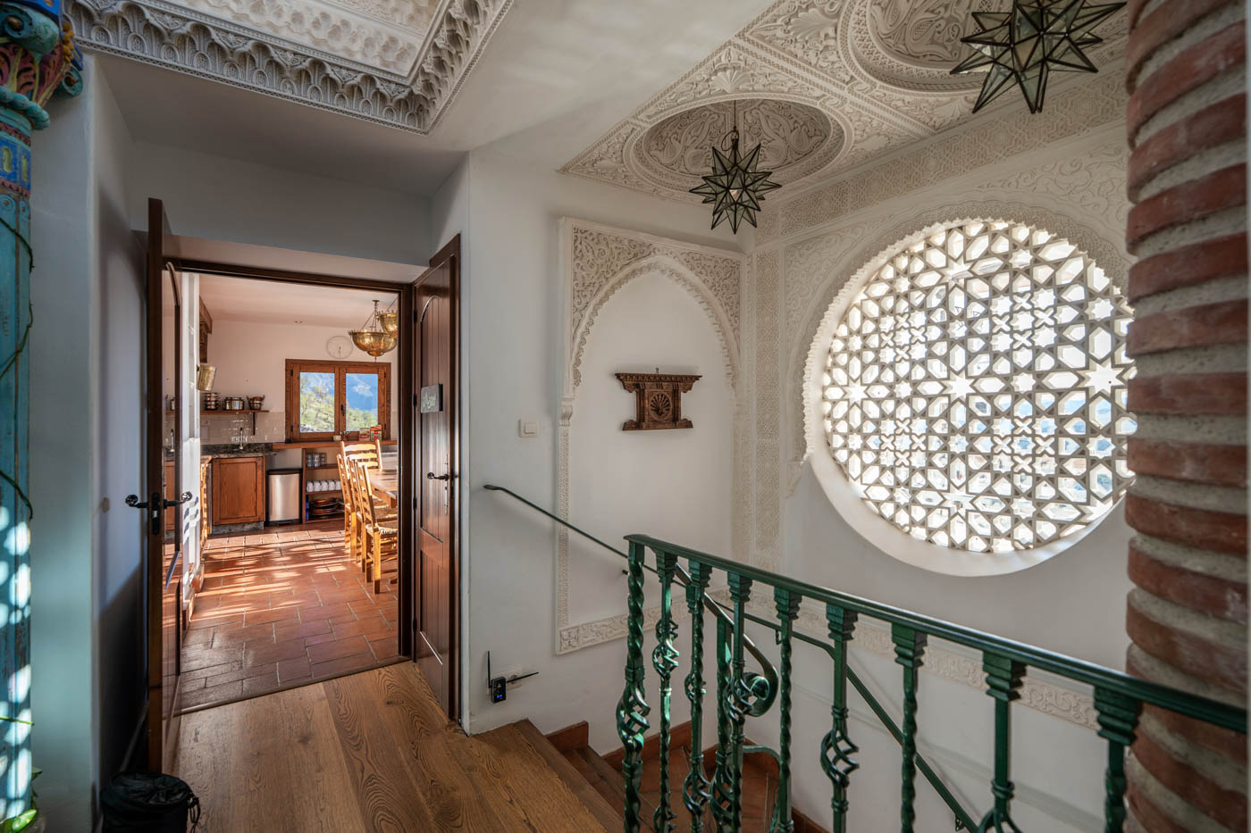 Cocina y salón también en primera planta