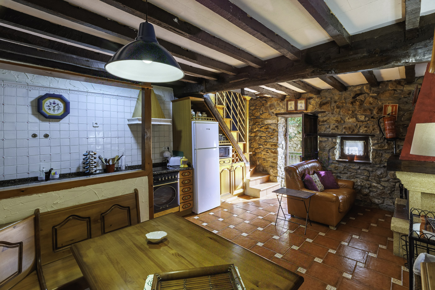 Planta baja, espacio abierto