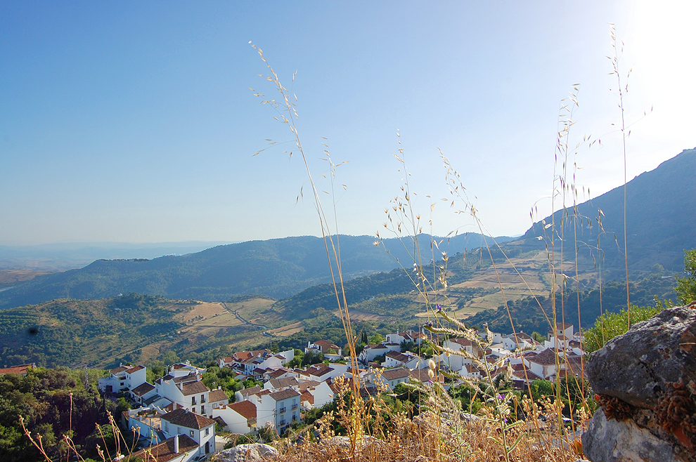 Gaucin village from the hills