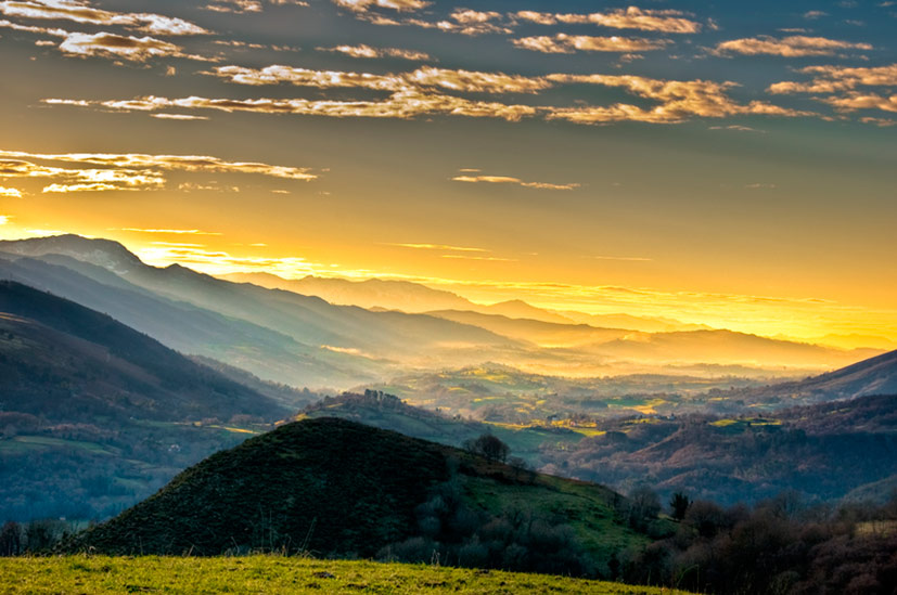 Sierra del Sueve Asturias