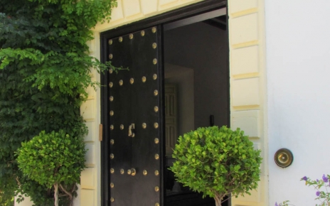 Main entrance to your villa