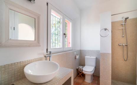 Bathroom with walk-in shower