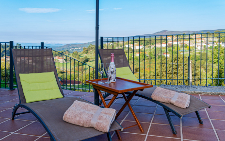 Sunbathe by the pool
