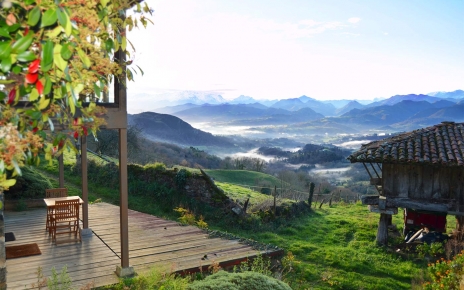 Early morning views from your holiday home