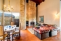 Dining and living space